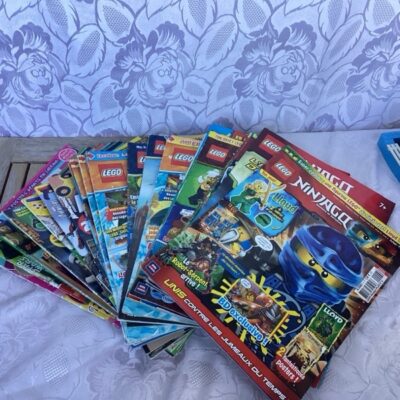 Lot de 5 Bd, magazines, petits livres pour enfants 6 à 8 ans len.c3