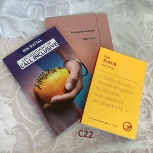 Lot de trois livres rim battal liv.c22