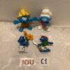 Lot 4 schtroumpfs JOU.C1