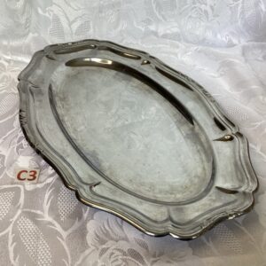 Moyen plat de service ovale Cui.c3