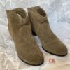 Bottines beiges T40 aspect daim cha.c8