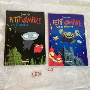 Lot de deux livres petit vampire len.c4