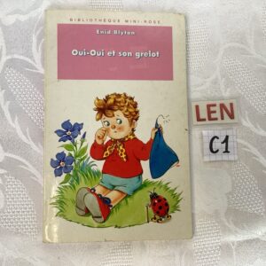 Livre vintage oui oui et son grelot len.c1