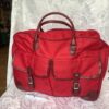 Sac de voyage taille cabine rouge