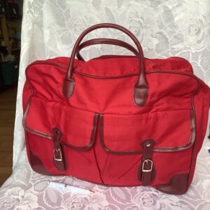 Sac de voyage taille cabine rouge