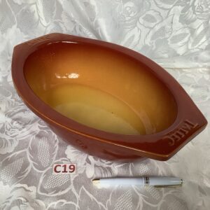 Grande Terrine terre cuite émaillée marque Tallec Cui.c19