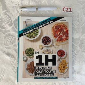 Livre batchcooking en une heure je cuisine pour toute la semaine liv.c21