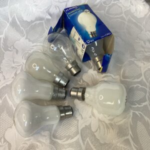 Lot d’ampoules à baïonnette incandescence mai.in