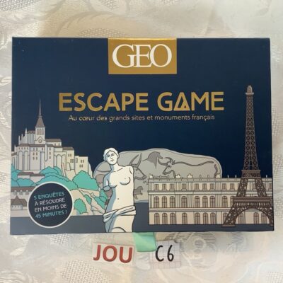 Jeu escape game des grands sites et monuments français JOU.c6