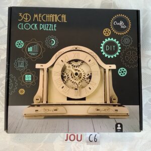 Puzzle horloge bois 3D JOU.c6