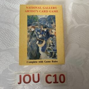 Jeu de cartes des artistes de la galerie nationale jou.c10