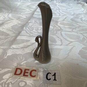 Petit vase cygne soliflore en métal dec.c1