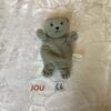Petite peluche ours gris jou.c6