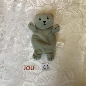 Petite peluche ours gris jou.c6