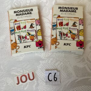 Jeu de familles Monsieur Madame KFC jou.c6