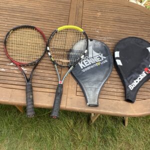 Lot de deux raquettes de tennis spo.c2