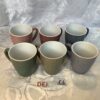 Lot de 6 tasses colorées dej.c6
