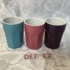 Lot de trois petits pots céramique dej.c2