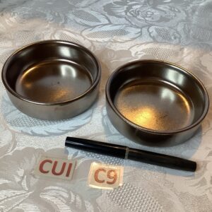 Lot de 2 ramequins ronds brillants cui.c9