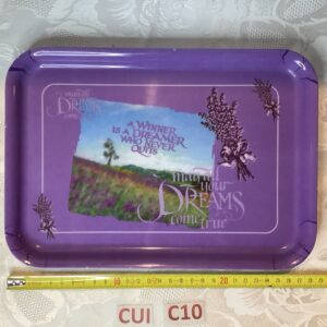 Petit plateau lavande violet cui.c10