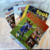 Lot de 4 livres pour fans de foot liv.c11