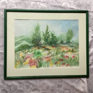 Aquarelle paysage 42*52