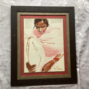 Tableau reproduction « intouchable » 57,5/47,5