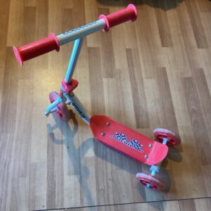 Patinette métal rouge JOU.in