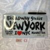 Plaque immatriculation New York neuve dec.c1
