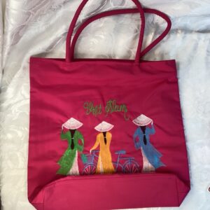 Sac Thaïlande tissu rose