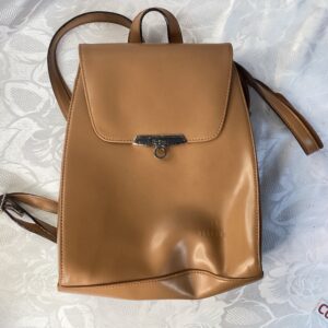 Sac à main beige Hexagone