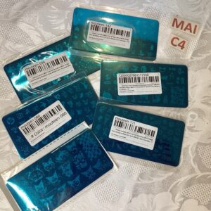 1 plaque estampage ongles mai.c4