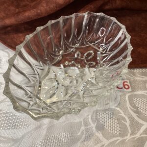 Ravier à apéritif ovale verre taille Cui.c6