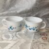 Lot de deux tasses arcopal vintage dej.c7