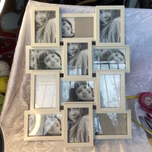 Tableau pèle mêle blanc 12 photos ikea