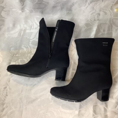 Bottines noires à talons Mephisto taille 37 cha.c12