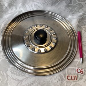 Couvercle métal léger usé 21,5-26cm Cui.c10