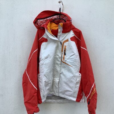 Blouson ski blanc orange taille M/L 46