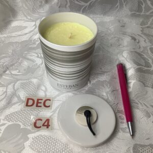 Bougie parfumée Esteban Paris dec.c4