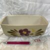 Terrine vintage motif fleur Cui.c16