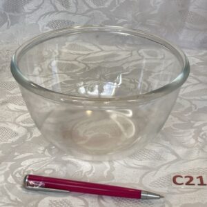 Petit saladier verre avec rebord Cui.c21