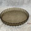 Plat à tarte verre fumé Cui.c21