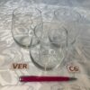 Lot de 3 verres à eau arrondis ver.c6