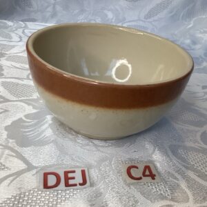 Bol marron clair avec bande marron dej.c4