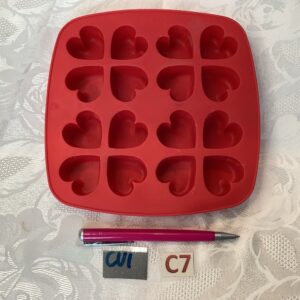 Moule silicone petits cœurs Cui.c7