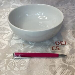 Bol bas à céréales blanc dej.c5