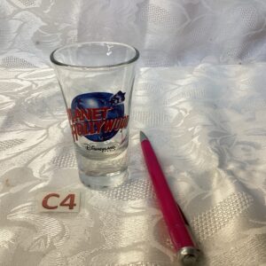 Verre à shot collector planet Hollywood paris ver.c4