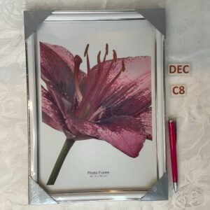 Cadre photo A4 bords blanc dec.c8