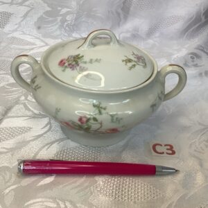Petit sucrier porcelaine vintage Cui.c3