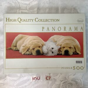 Puzzle 500 pièces chiens et chat